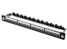 Cat.6A屏蔽兼容型空口网络配线架