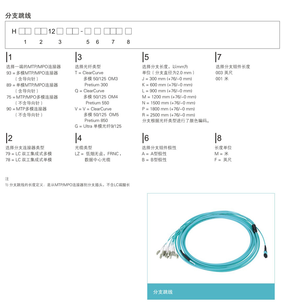 等长型分支跳线